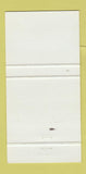 Matchbook Cover - New Cameo Restaurant Watrous SK YELLOW 30 Strike
