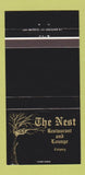 Matchbook Cover - The Nest Restaurant Calgary AB 30 Strike