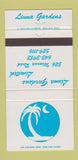 Matchbook Cover - Liuna Gardens Limited 30 Strike