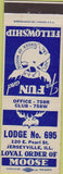 Matchbook Cover - Matchbook Cover Moose Lodge Jerseyville IL