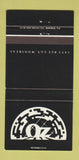 Matchbook Cover - Oz Montreal QC 30 Strike