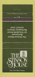 Matchbook Cover - Stinson House Burlington ON 30 Strike