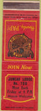 Matchbook Cover - Matchbook Cover Moose Lodge Juneau AK