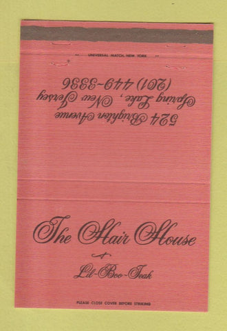 Matchbook Cover - The Stair House Spring Lake NJ 40 Strike