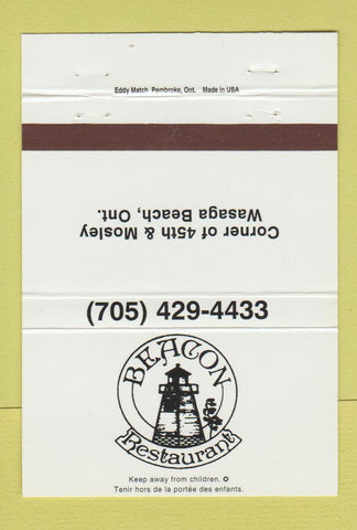 Matchbook Cover - Beacon Restaurant Wasaga Beach ON 40 Strike