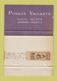 Matchbook Cover - Posada Vallarta Puerto Vallarta IMPRINT WEAR 40 Strike