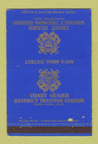 Matchbook Cover - Coast Guard Training Grand Haven MI postcard WEAR 40 Strike
