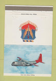 Matchbook Cover - Tactical Air Command  US Air Force Lockheed GA 40 Strike