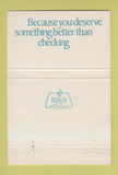 Matchbook Cover - Savanna Milwaukee Railroad Credit Union IL 40 Strike