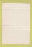 Matchbook Cover - Union Pacific Railroad 40 Strike