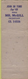 Matchbook Cover - Matchbook Cover Moose Lodge New York #15