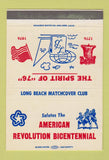 Matchbook Cover - Long Beach Match Club 1976 40 Strike