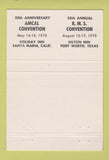Matchbook Cover - Long Beach Match Club 1976 40 Strike