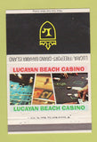 Matchbook Cover - Lucayan Beach Casino Freeport Grand Bahamas 40 Strike