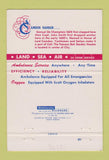 Matchbook Cover - Hay Peabody Ambulance Portland ME #1 boat 40 Strike