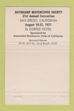 Matchbook Cover - Richard Nixon President RMS Eagle 1971 40 Strike