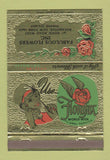 Matchbook Cover - Fabulous Flowers Rochester NY girlie 40 Strike