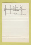 Matchbook Cover - La Chatte Strip Club Houston TX girlie 40 Strike