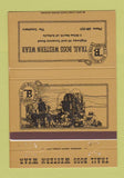 Matchbook Cover - Trail Boss Western Clothes Eufaula OK? 40 Strike