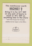 Matchbook Cover - Trail Boss Western Clothes Eufaula OK? 40 Strike