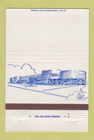 Matchbook Cover - Suffolk Manor Caterers North Lindenhurst NY 40 Strike