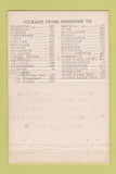Matchbook Cover - Shoshoni Garage WY Chevrolet Oldsmobile WEAR 40 Strike