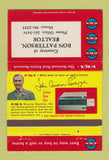 Matchbook Cover - Ron Patterson Real Estate 40 Strike