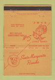 Matchbook Cover - Santa Magarita Rancho Marines Camp Del mAr CA WEAR 40 Strike