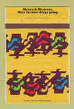 Matchbook Cover - Mexico Tourism #1 Music Guitar 40 Strike