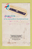 Matchbook Cover - Hamilton Waches Columbus OH Homer Miller WORN 40 Strike