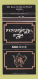 Matchbook Cover - La Cafetiere Laval QC 30 Strike