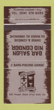 Matchbook Cover - Bar Salon Nid Condor Granby QC 30 Strike