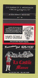 Matchbook Cover - La Castile Manor Mississauga ON 30 Strike