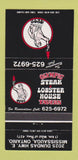 Matchbook Cover - Olympic Steak Lobster House Mississauga ON 30 Strike