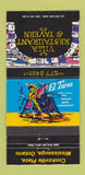 Matchbook Cover - Villa Restaurant Tavern Mississauga ON 30 Strike