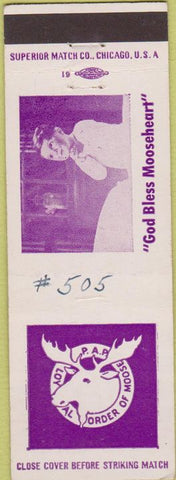 Matchbook Cover - Matchbook Cover Moose Lodge Duluth MN
