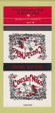 Matchbook Cover - Cousin Nik's  30 Strike