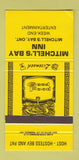 Matchbook Cover - Mitchell's Bay Inn Mitchell's Bay ON 30 Strike