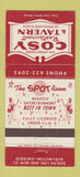 Matchbook Cover - Cosy Restaurant Tavern Burlington ON girlie 30 Strike
