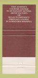 Matchbook Cover - Victor's Winnipeg MB Pantages  30 Strike