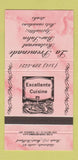 Matchbook Cover - La Promenade Restaurant Mont Rolland QC 30 Strike