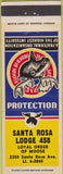 Matchbook Cover - Matchbook Cover Moose Lodge Santa Rosa CA