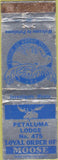 Matchbook Cover - Matchbook Cover Moose Lodge Petaluma CA
