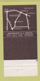 Matchbook Cover - Comfortable Pew Heathcote ON 30 Strike
