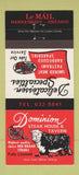 Matchbook Cover - Dominion Steak House Hawkesbury ON 30 Strike