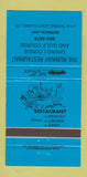Matchbook Cover - Runway Restaurant Norwich ON 30 Strike