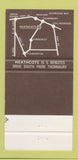 Matchbook Cover - The Comfortable Pew Heathcote ON 30 Strike