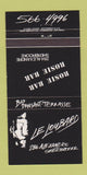 Matchbook Cover - Le Loubard Sherbrooke QC Rosie Bar 30 Strike