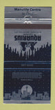 Matchbook Cover - Aquarius Bar Grill Toronto? ON 30 Strike