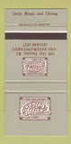Matchbook Cover - Gold Mill Inn Ancaster ON 30 Strike
